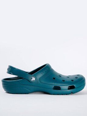 Crocs Men's Turbo Teal Classic Adjustable Slip-On Casual Clogs Size 10
